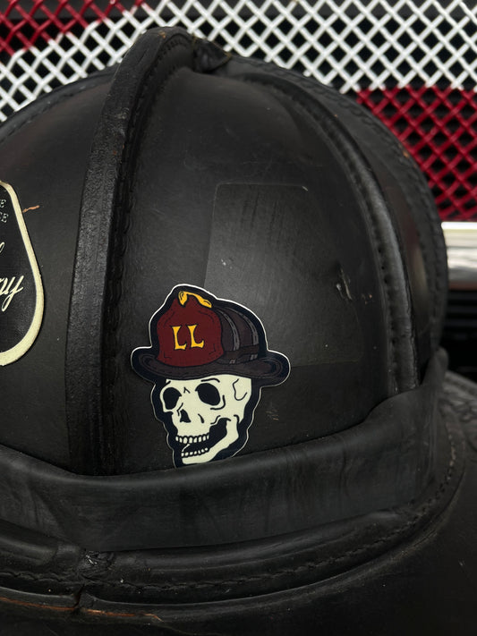 Lurch Leather Skully Helmet Slap